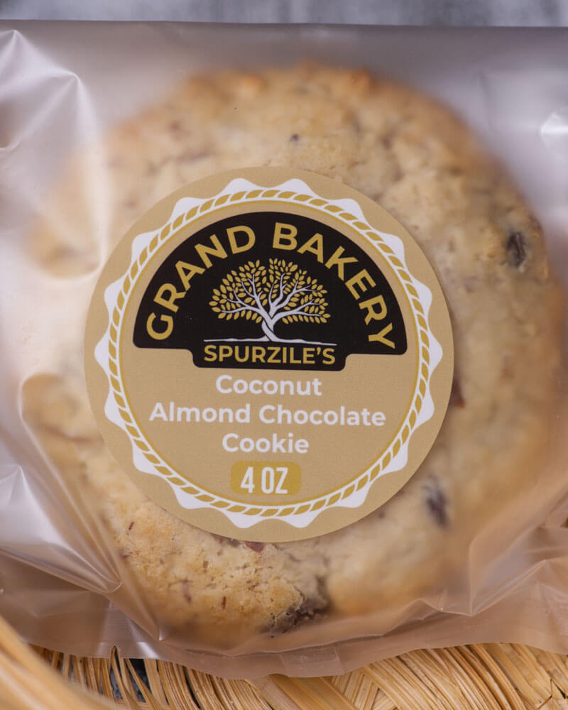 Chocolate Coconut Almond Cookies