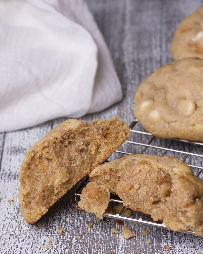Butterscotch White Chocolate Cookies