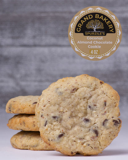 Chocolate Coconut Almond Cookies