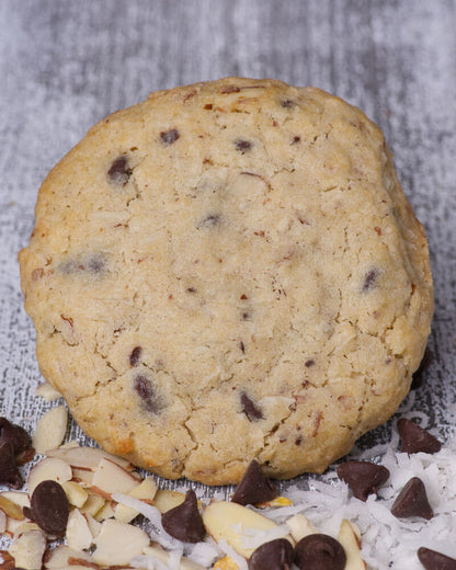 Chocolate Coconut Almond Cookies