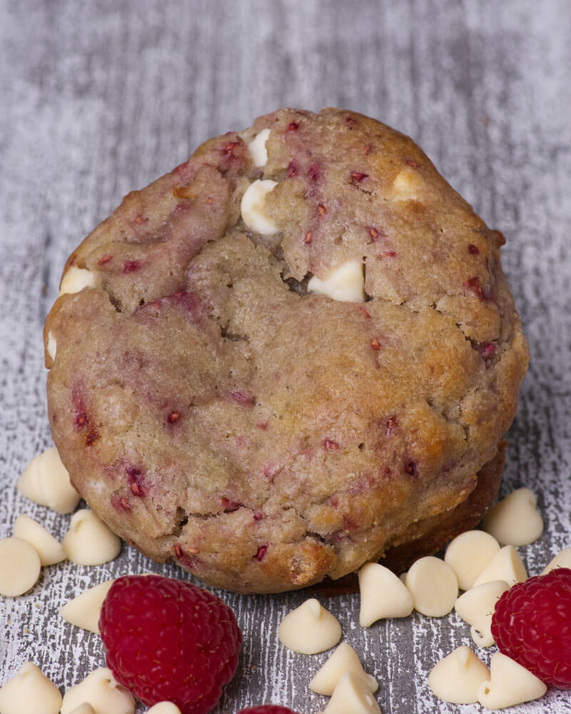Raspberry White Chocolate Cookies