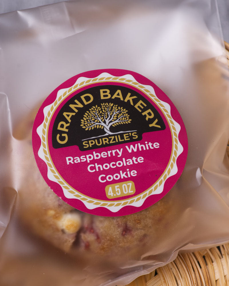 Raspberry White Chocolate Cookies